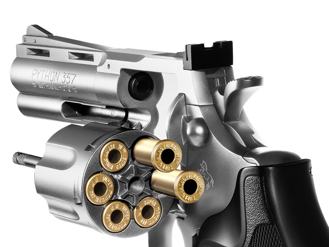 東京マルイ コルトパイソン357マグナム4インチ [カラー：ブラック / ステンレス]