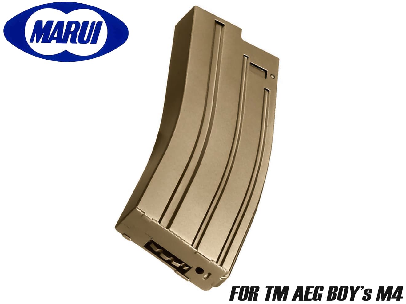 東京マルイ 純正 電動ガンBOYs Ｍ4用 140連マガジン ゼンマイ式 [カラー：ブラック / FDE]