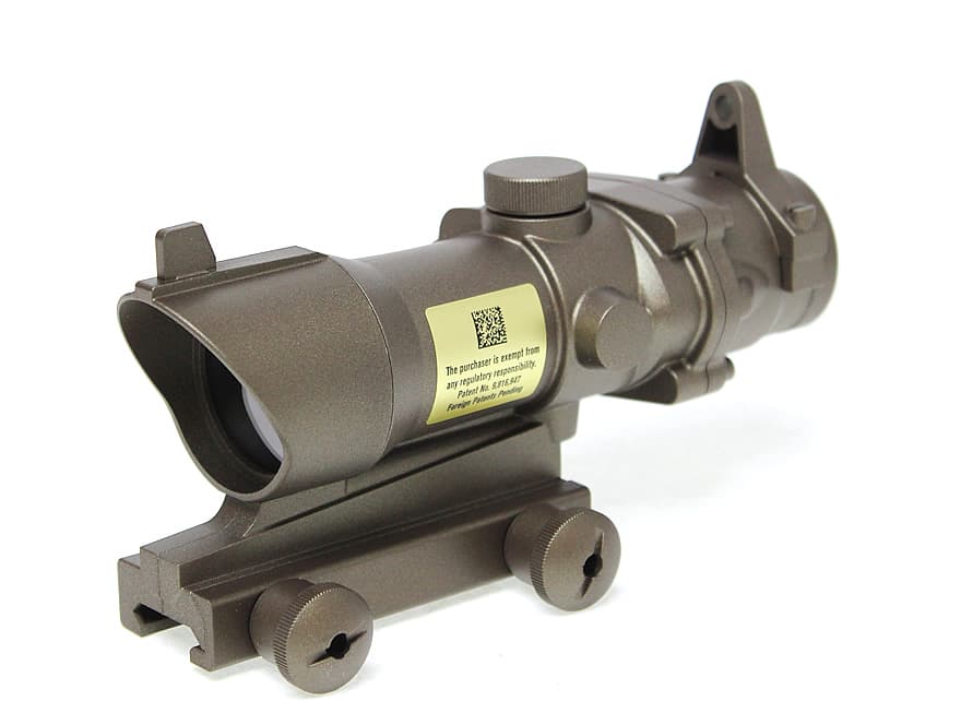 東京マルイ 純正 18mmレール用ズームスコープ [カラー：ブラック / DE]