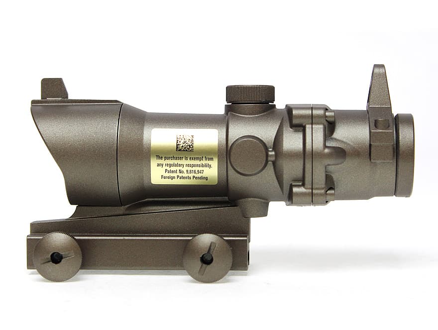 東京マルイ 純正 18mmレール用ズームスコープ [カラー：ブラック / DE]