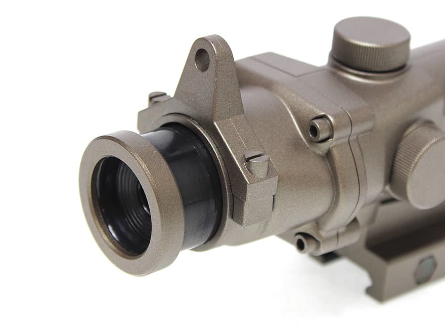 東京マルイ 純正 18mmレール用ズームスコープ [カラー：ブラック / DE]