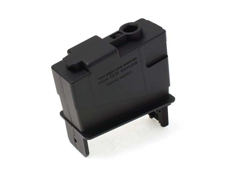 東京マルイ 純正 ツインドラムマガジンアダプター [適合：スタンダードAK / 次世代AK / G3 / G36 / 次世代M4 / スタンダードMP5]