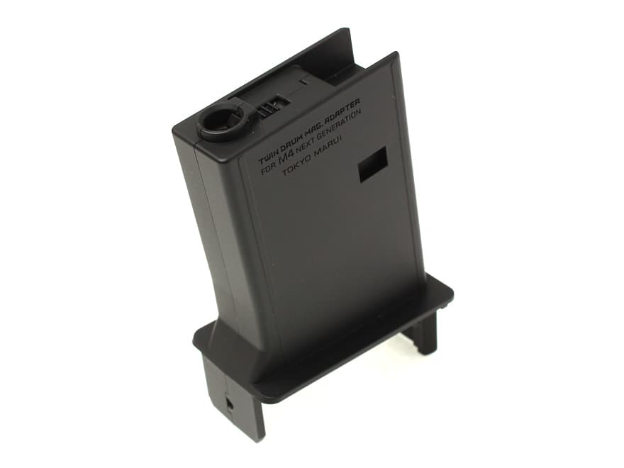 東京マルイ 純正 ツインドラムマガジンアダプター [適合：スタンダードAK / 次世代AK / G3 / G36 / 次世代M4 / スタンダードMP5]