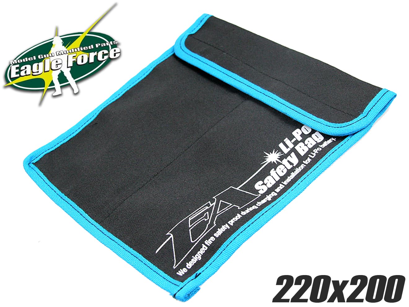 EAGLE FORCE Li-Poセーフティバッグ [サイズ：220×120 / 220×200 / 220×300]