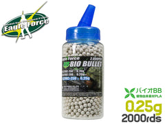 EAGLE FORCE バイオBB弾 2000発(6mm弾 ホワイト) [重さ：0.2g / 0.25g]