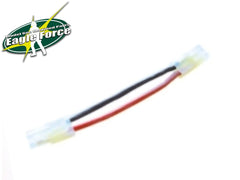 EAGLE RACING ミニバッテリー用 延長コード [サイズ：6cm / 10cm(ゴールドメッキ)]