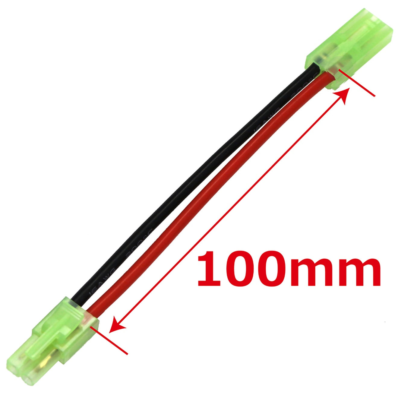 EAGLE RACING ミニバッテリー用 延長コード [サイズ：6cm / 10cm(ゴールドメッキ)]