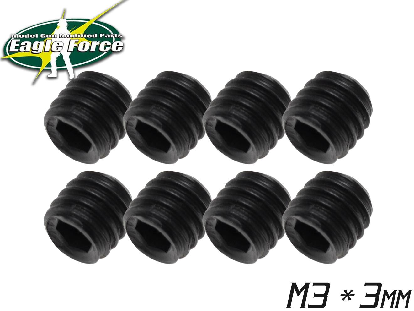 EAGLE FORCE M3×3mmセットスクリュー SSS303