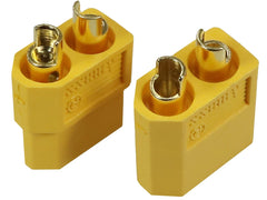 EAGLE RACING XT-60コネクターセット [カラー：ブラック / イエロー]