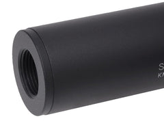 KM企画 Φ25mm スリムサイレンサー 14mm正/逆ネジ対応 [全長：60mm / 105mm / 150mm / 195mm]