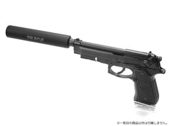 KM企画 Φ30mm フェザーウェイトサイレンサー 14mm正/逆ネジ対応 [全長：65mm / 110mm / 155mm / 200mm]