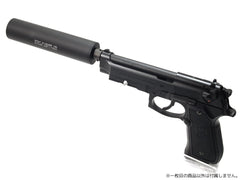 KM企画 Φ35mm スタウトサイレンサー 14mm正/逆ネジ対応 [全長：60mm / 105mm / 150mm / 195mm / 240mm]