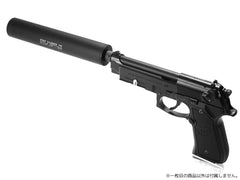 KM企画 Φ35mm スタウトサイレンサー 14mm正/逆ネジ対応 [全長：60mm / 105mm / 150mm / 195mm / 240mm]