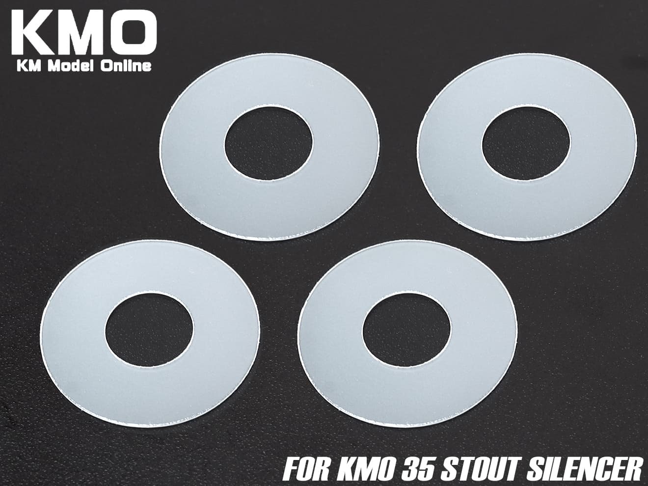 KM企画 サイレントバッファー KMサイレンサー用 0.5mm厚 [対応シリーズ：25スリム / 30フェザー / 35スタウト / 40ライトウェイト]