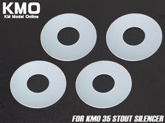 KM企画 サイレントバッファー KMサイレンサー用 0.5mm厚 [対応シリーズ：25スリム / 30フェザー / 35スタウト / 40ライトウェイト]