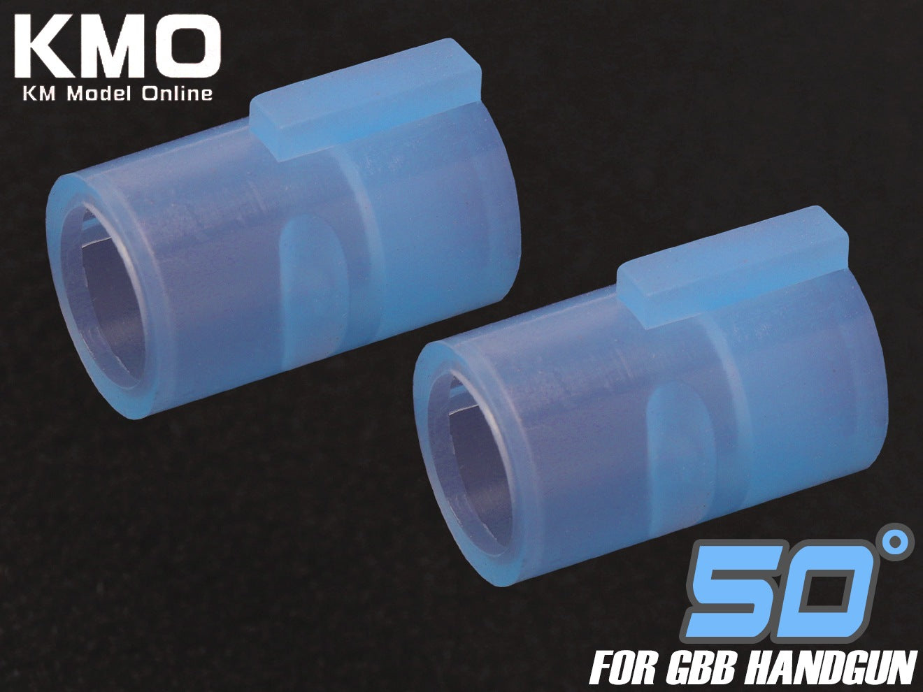 KM企画 G-HOP用 Vカット シリコンチャンバー [セット内容：50/60 セット / 50 2個入 / 60 2個入]