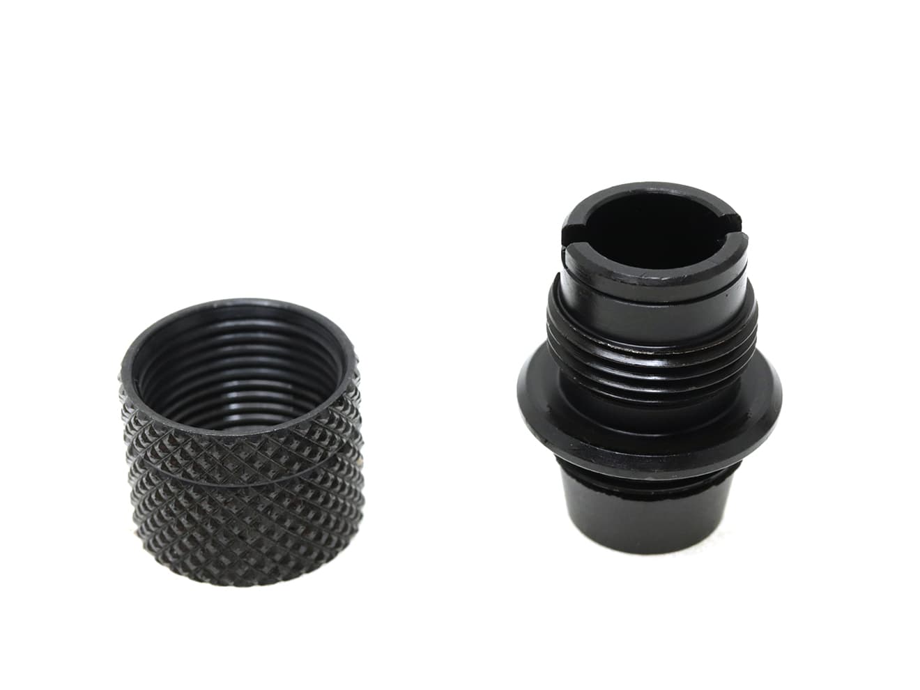 KM企画 サイレンサーアダプター 東京マルイ デザートイーグル対応 [先端ネジ：14mm逆ネジ / 14mm正ネジ]