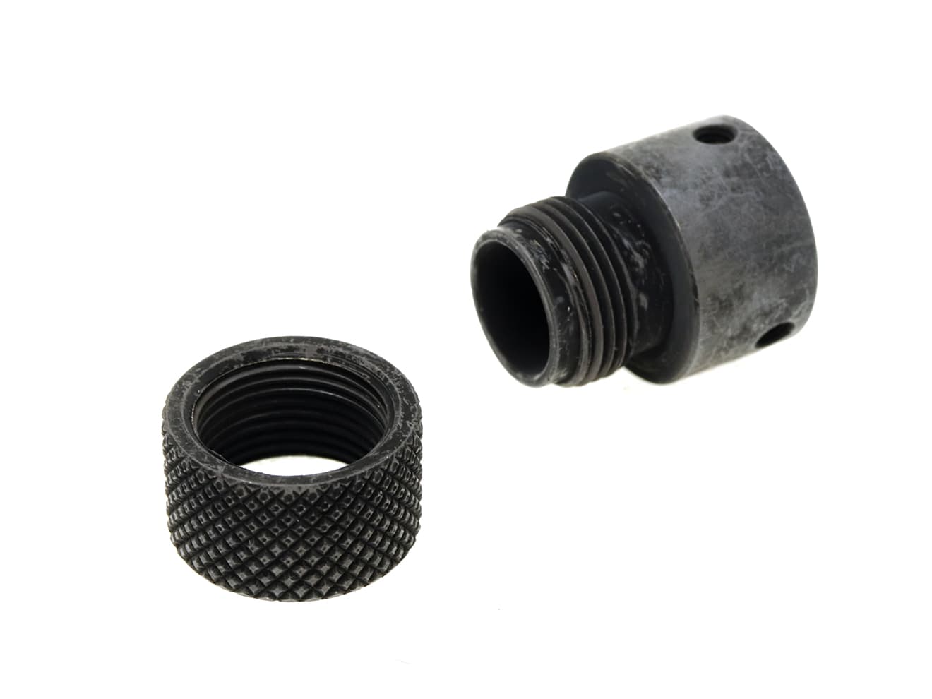 KM企画 3点保持式サイレンサーアダプター 各社M92F用 [先端ネジ：14mm逆ネジ / 14mm正ネジ]