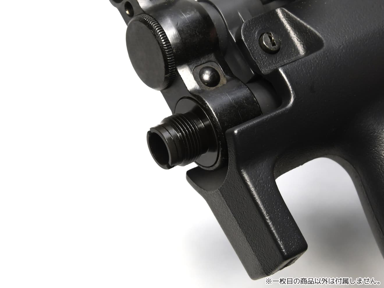 KM企画 マルイ MP5K/PDW用 サイレンサーアダプター 14mm逆ネジ [対応：ハイサイクル / スタンダード]【ゆうパケット可】