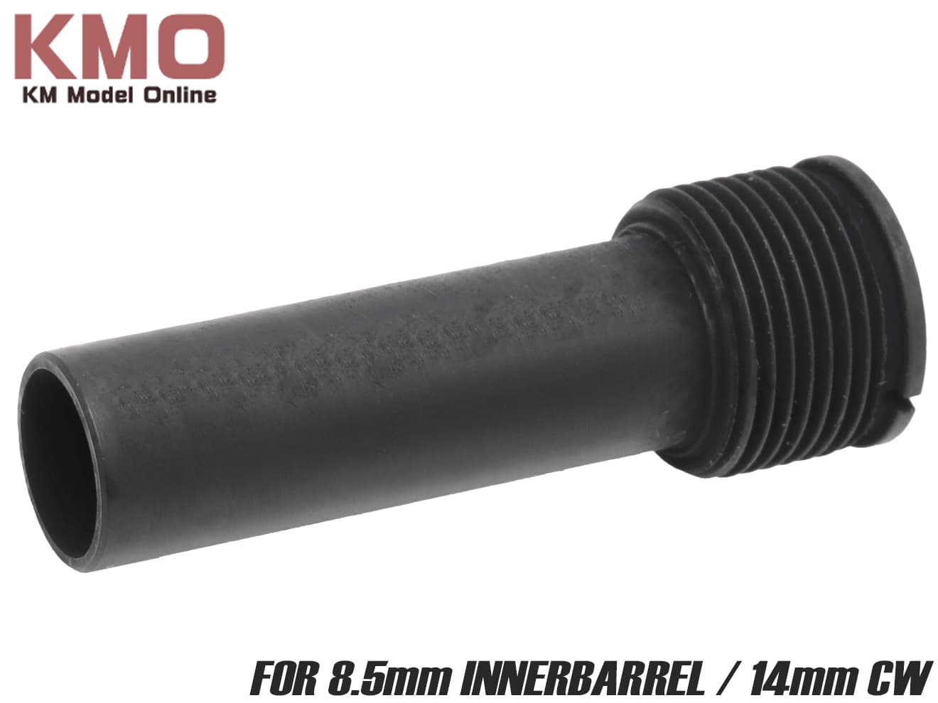 KM企画 サイレンサー用インナーバレルホールド メタルタイプ バレル外径8.5mm対応 [対応ネジ：14mm逆ネジ / 14mm正ネジ]