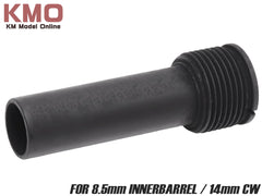 KM企画 サイレンサー用インナーバレルホールド メタルタイプ バレル外径8.5mm対応 [対応ネジ：14mm逆ネジ / 14mm正ネジ]