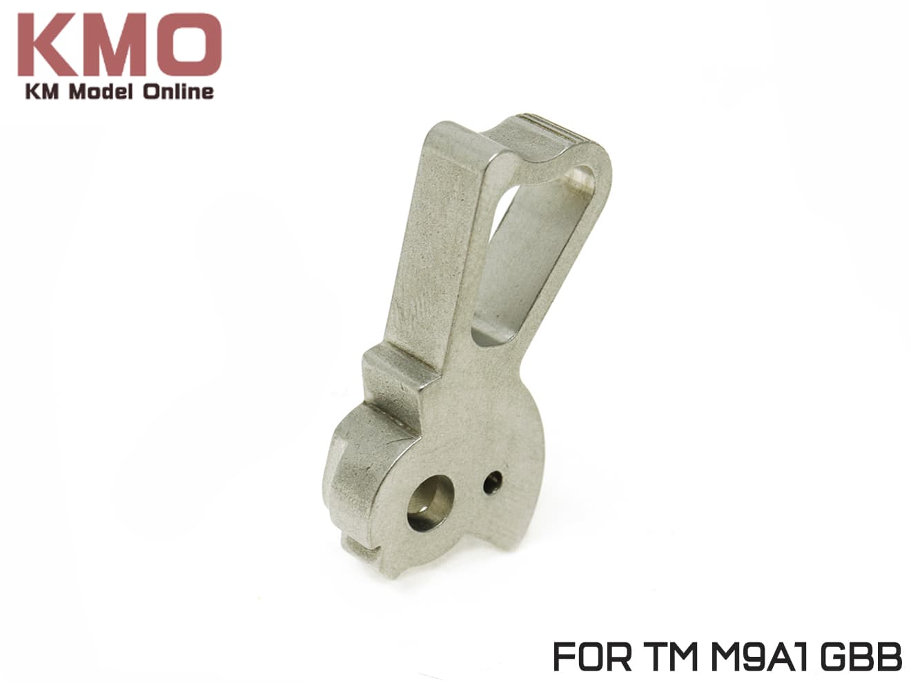 KM企画 ステンレススケルトンハンマー 東京マルイ GBB M9A1用  [カラー：ブラック / シルバー]