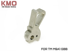 KM企画 ステンレススケルトンハンマー 東京マルイ GBB M9A1用  [カラー：ブラック / シルバー]