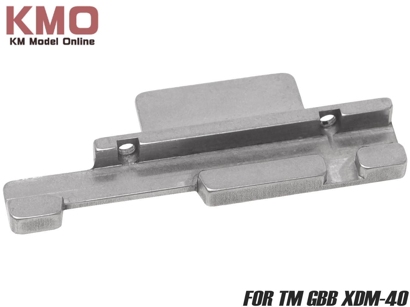 KM企画 マルイ ガスブローバック SUS強化スライドレール [対応：グロック系 / XDM.40 初期型 / XDM.40 現行型]【ゆうパケット可】