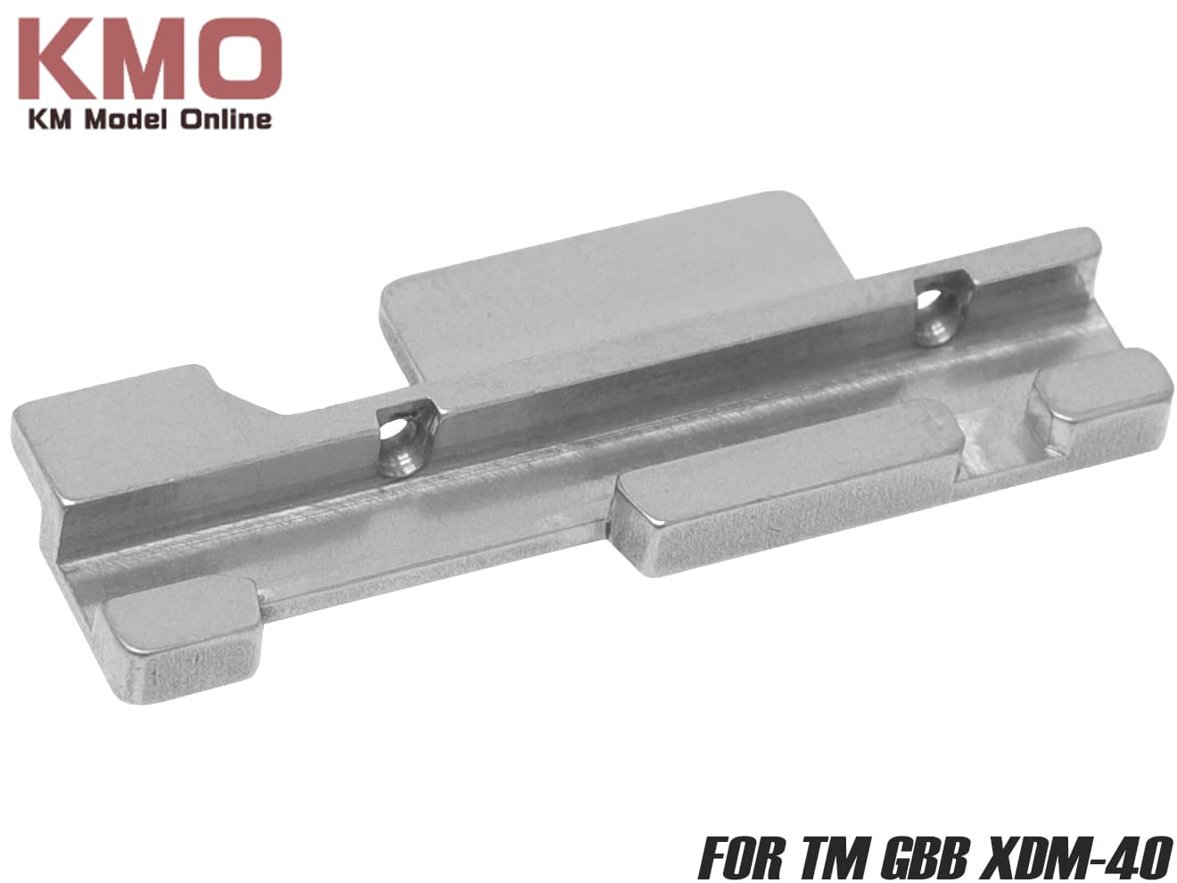 KM企画 マルイ ガスブローバック SUS強化スライドレール [対応：グロック系 / XDM.40 初期型 / XDM.40 現行型]【ゆうパケット可】