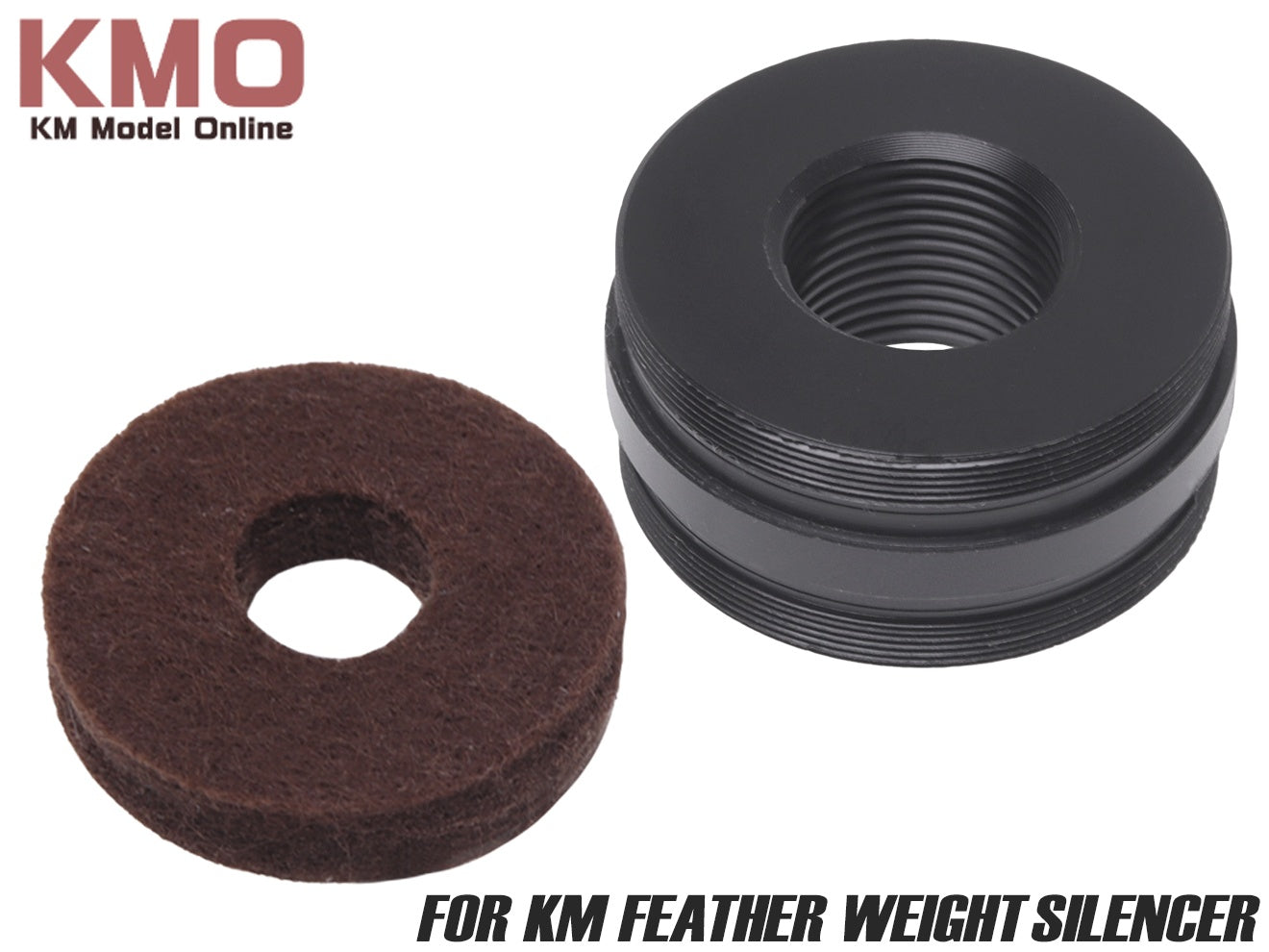 DNR フェザーウェイトサイレンサーシリーズ専用 遮音連結アダプター+消音カスタムキャップキット [セット内容：遮音連結アダプター+消音カスタムキャップ / 遮音連結アダプターのみ]