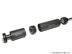 DNR スタウトサイレンサーシリーズ専用 遮音連結アダプター+消音カスタムキャップキット [セット内容：遮音連結アダプター+消音カスタムキャップ / 遮音連結アダプターのみ]