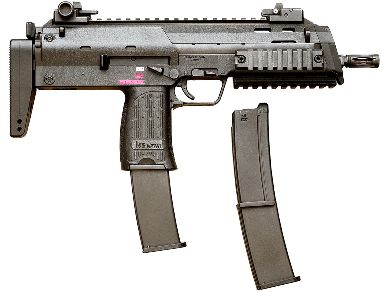 KSC ガスブローバック サブマシンガン MP7A1タクティカル [カラー：BK / TAN]