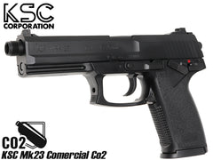 KSC GBB MK23 コマーシャル CO2 ABS ガン本体