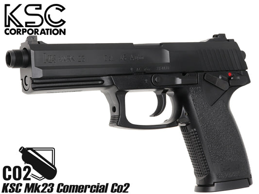 KSC GBB MK23 コマーシャル CO2 ABS ガン本体