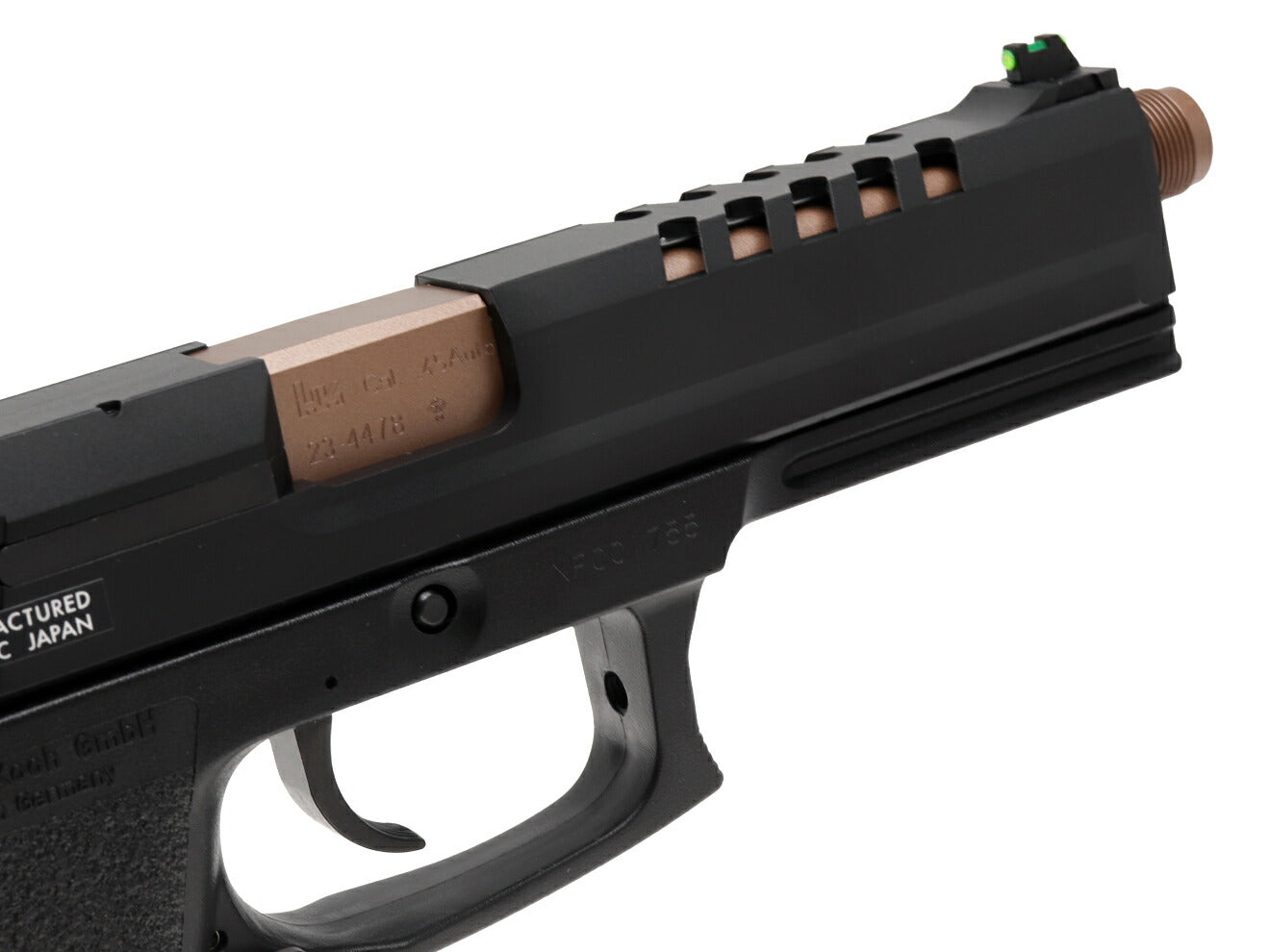 KSC GBB MK23 コマーシャル ガンポートマスター CO2 ABS ガン本体