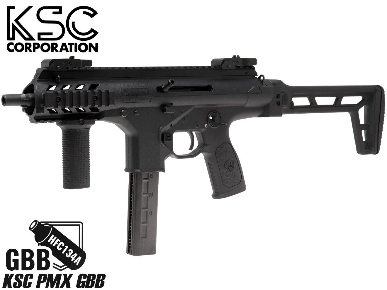 KSC ガスブローバック Beretta PMX ガスガン本体