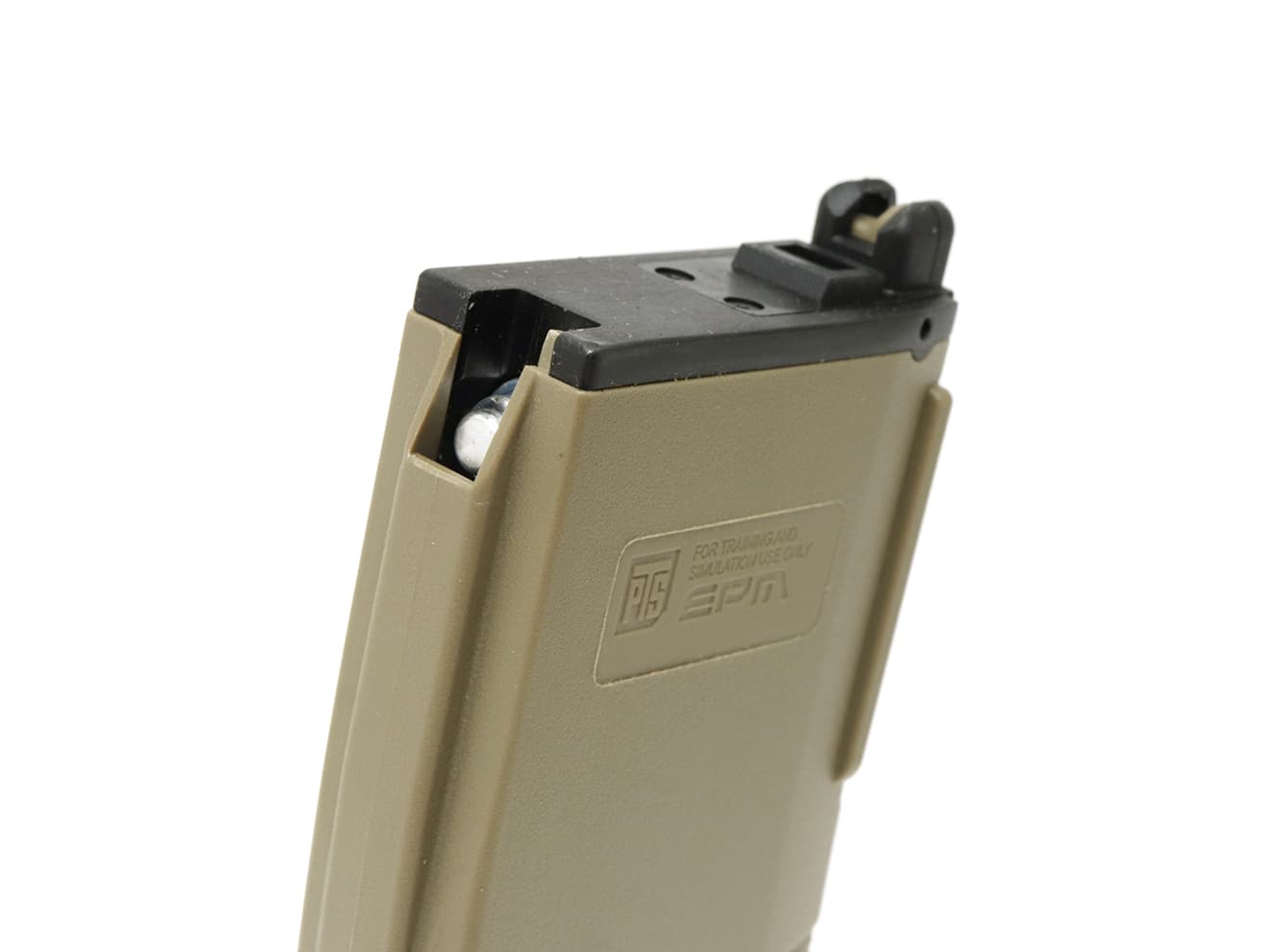 KSC GBB M4A1ver.2用 EPM 38連スペアマガジン [カラー：ブラック / TAN]