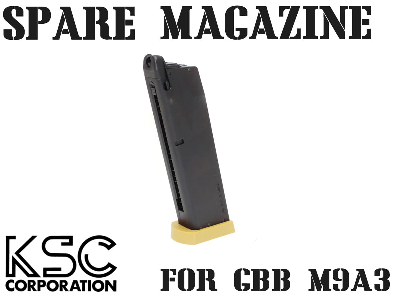 KSC ガスブローバック M9A3 タイプF ヘヴィウェイト タンカラー