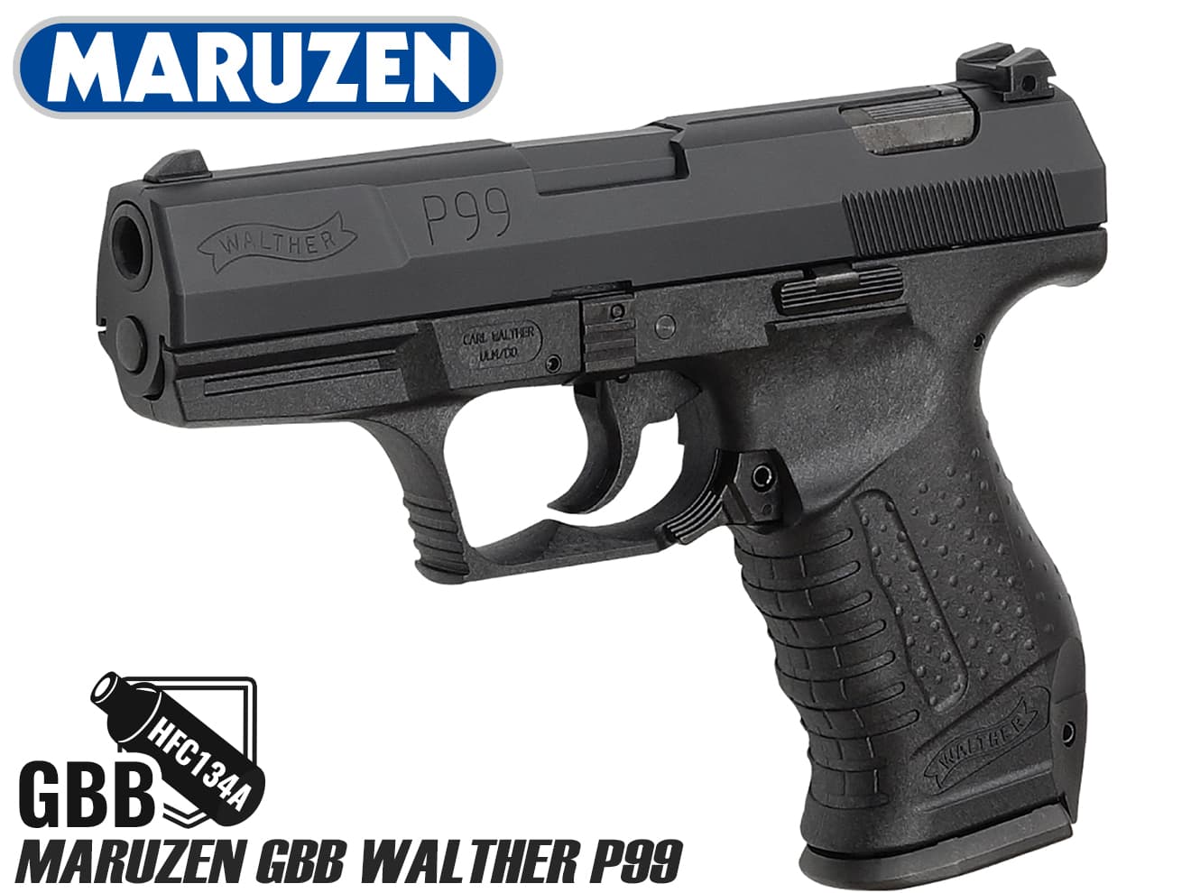 MARUZEN ガスブローバック P99 スペアマガジン | ミリタリー