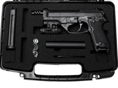 マルゼン ガス固定スライドハンドガン M93R-FS スペシャルフォース CO2 ハードケース付