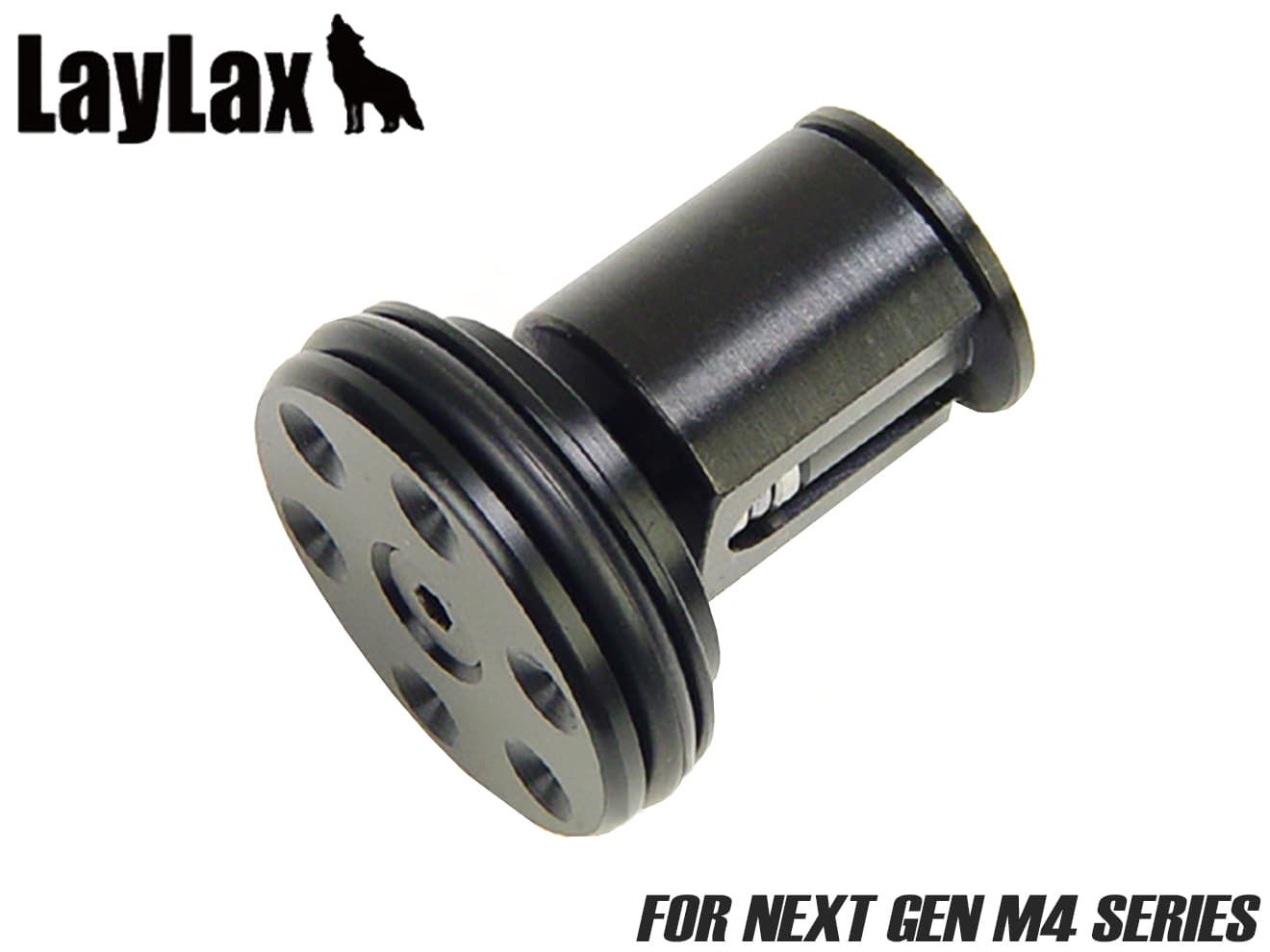 LayLax PROMETHEUS ピストンヘッド POM NEO 電動ガン用 [適合機種：STD電動ガン / 次世代M4 / 次世代SCAR]