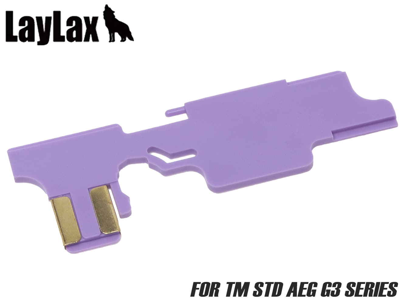 LayLax ハードセレクタープレート NEO M4/M16シリーズ [対応：M4・M16シリーズ / MP5シリーズ / G3シリーズ]【ゆうパケット可】