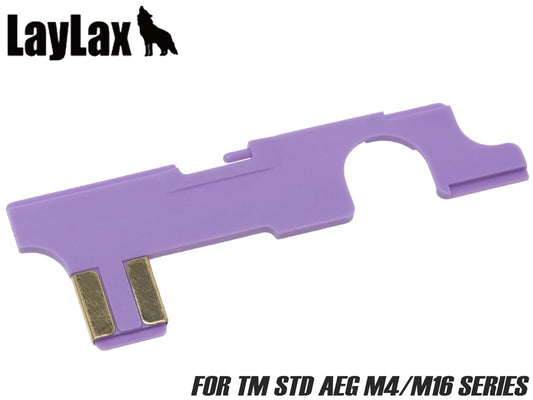 LayLax ハードセレクタープレート NEO M4/M16シリーズ [対応：M4・M16シリーズ / MP5シリーズ / G3シリーズ]【ゆうパケット可】