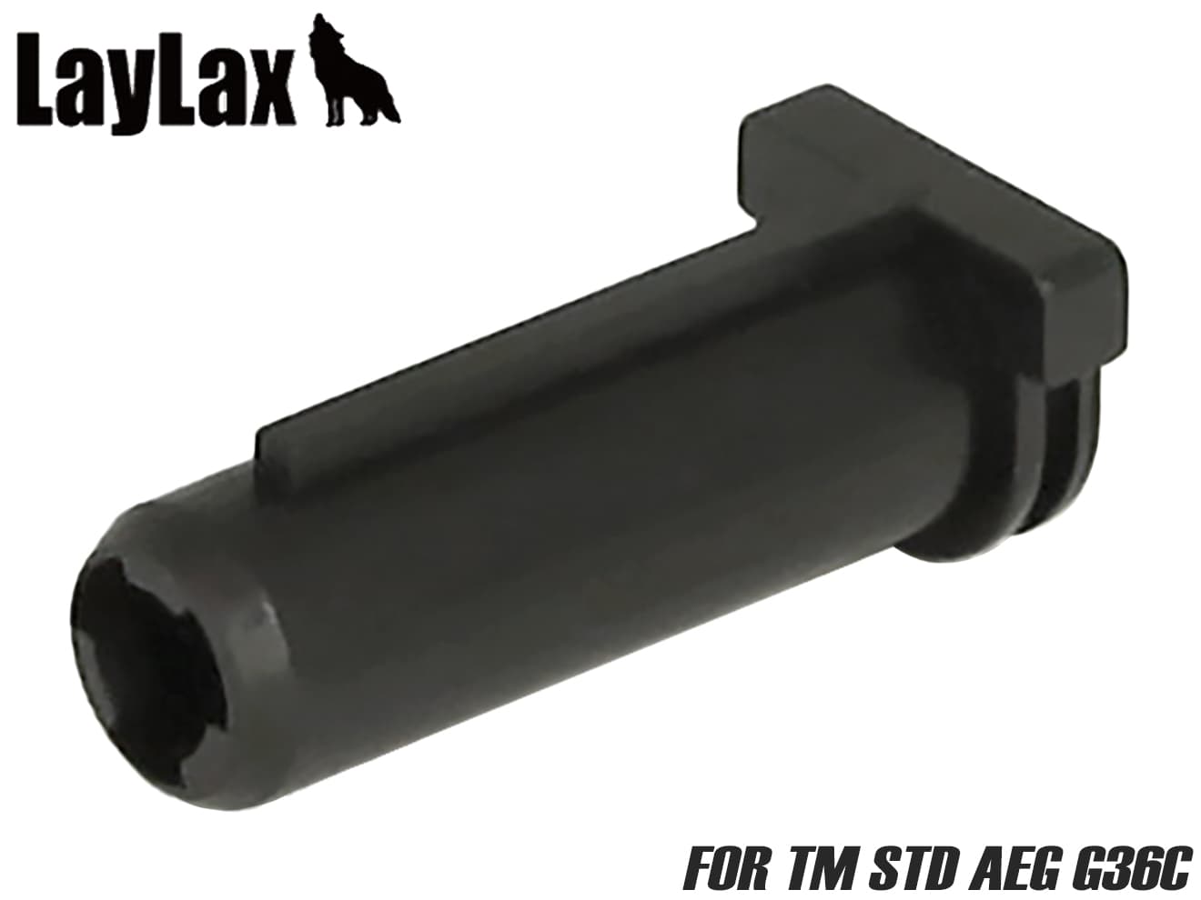 LayLax PROMETHEUS シーリングノズル 電動ガン用 [適合機種：AKシリーズ / AUG / M4・M16 / G36C / M14 / MP5K・PDW / SIG]