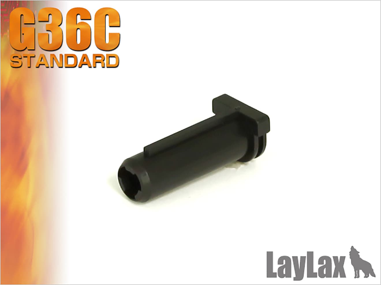 LayLax PROMETHEUS シーリングノズル 電動ガン用 [適合機種：AKシリーズ / AUG / M4・M16 / G36C / M14 / MP5K・PDW / SIG]