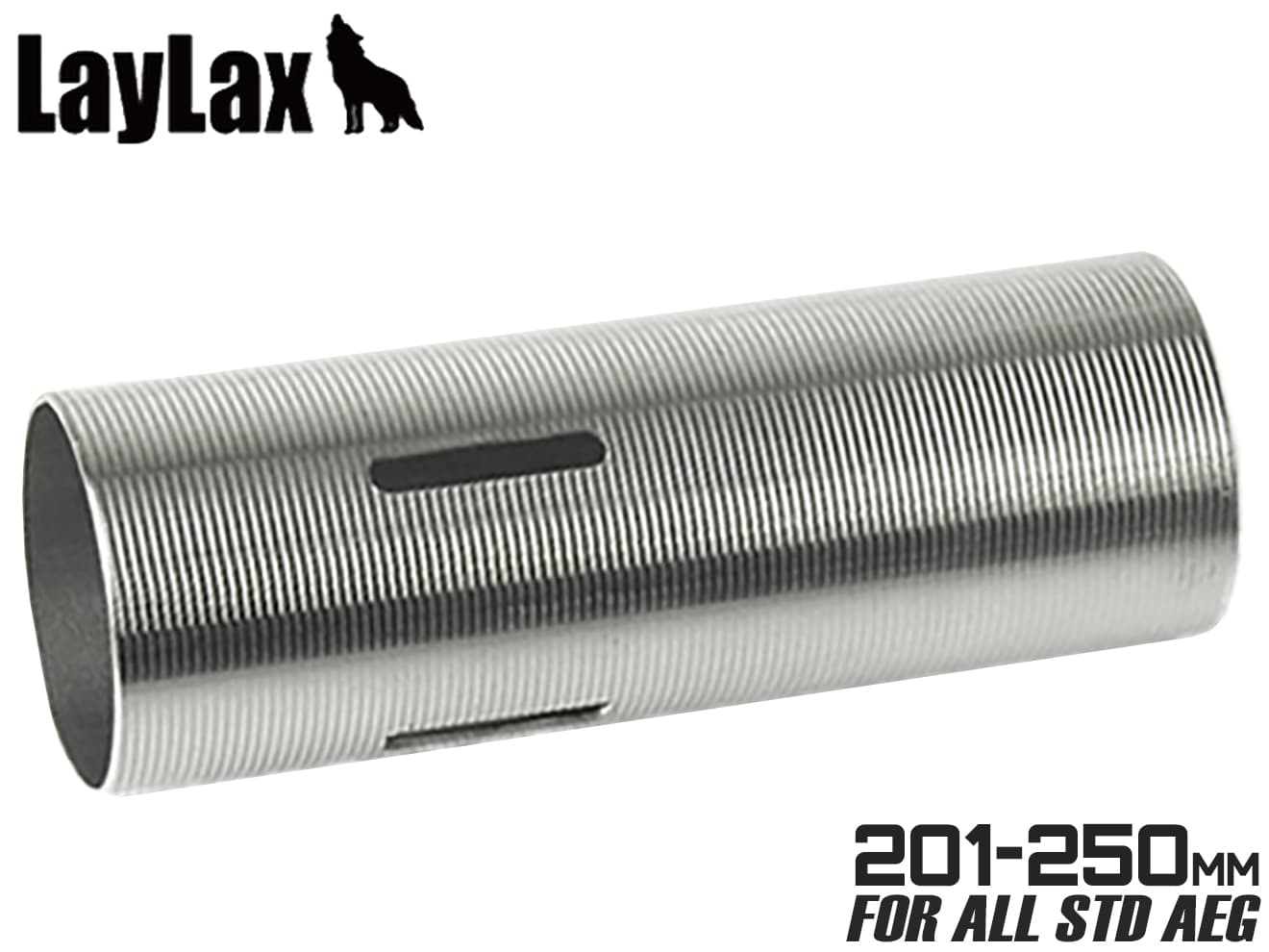 LayLax PROMETHEUS ステンレスハードシリンダー 電動ガン用 [容量：TYPE-A / TYPE-B / TYPE-C / TYPE-D / TYPE-E / TYPE-F]