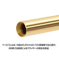 LayLax PROMETHEUS デルタストライクバレル(Φ6.20mmインナーバレル) 電動ガン用 [長さ：110mm / 300mm / 363mm / 433mm]