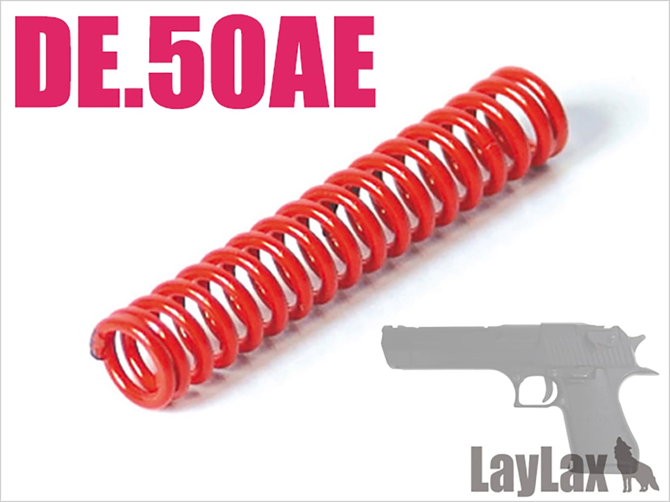 LayLax NINE BALL 強化ハンマースプリング 東京マルイ GBB用 [適合機種：DE.50AE / Hi-CAPA・M1911・MEU / M92F]