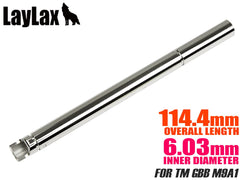 LayLax NINE BALL ハンドガンバレル(Φ6.03インナーバレル) 東京マルイ GBB用 [適合：Hi-CAPA4.3 / G17・G18C / HK45 / G34 / Hi-CAPA5.1・M1911 / M9A1]