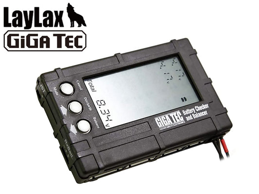 LayLax GIGA TEC PSEリポバッテリー チェッカー&バランサー Li-Po・Li-Fe対応